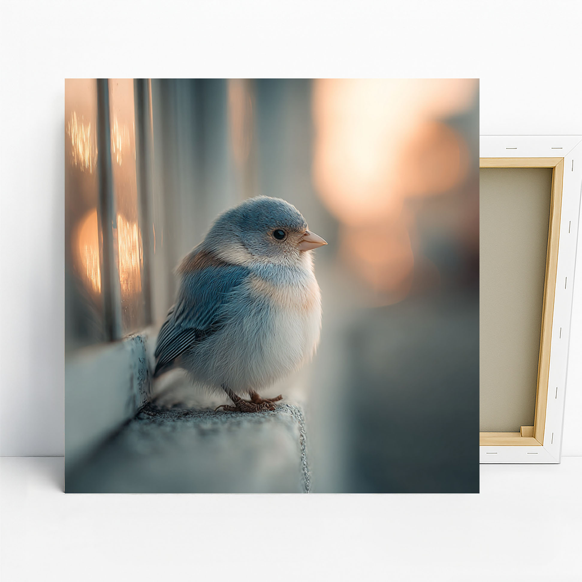 1.jpg Little Blue Bird Art