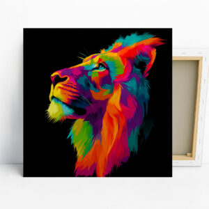 Lion Pop Art