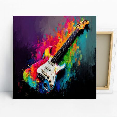 Guitar Explosion Art