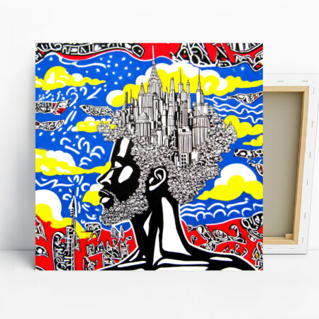 City Dreams Abstract Art