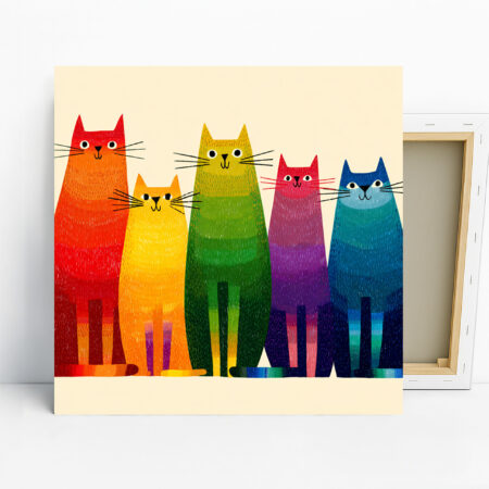 Rainbow Cat Crew Art