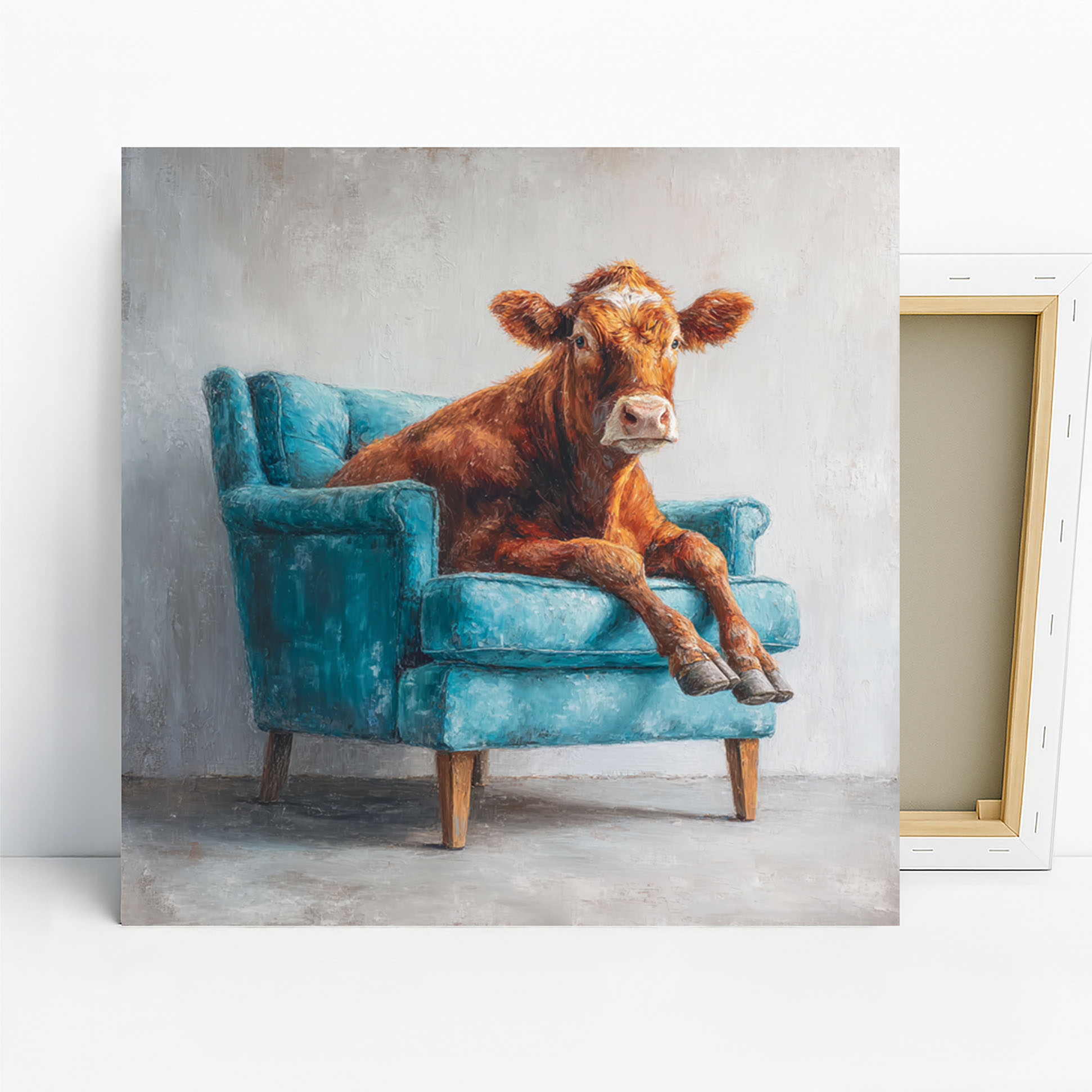 1.jpg Highland Cow Art