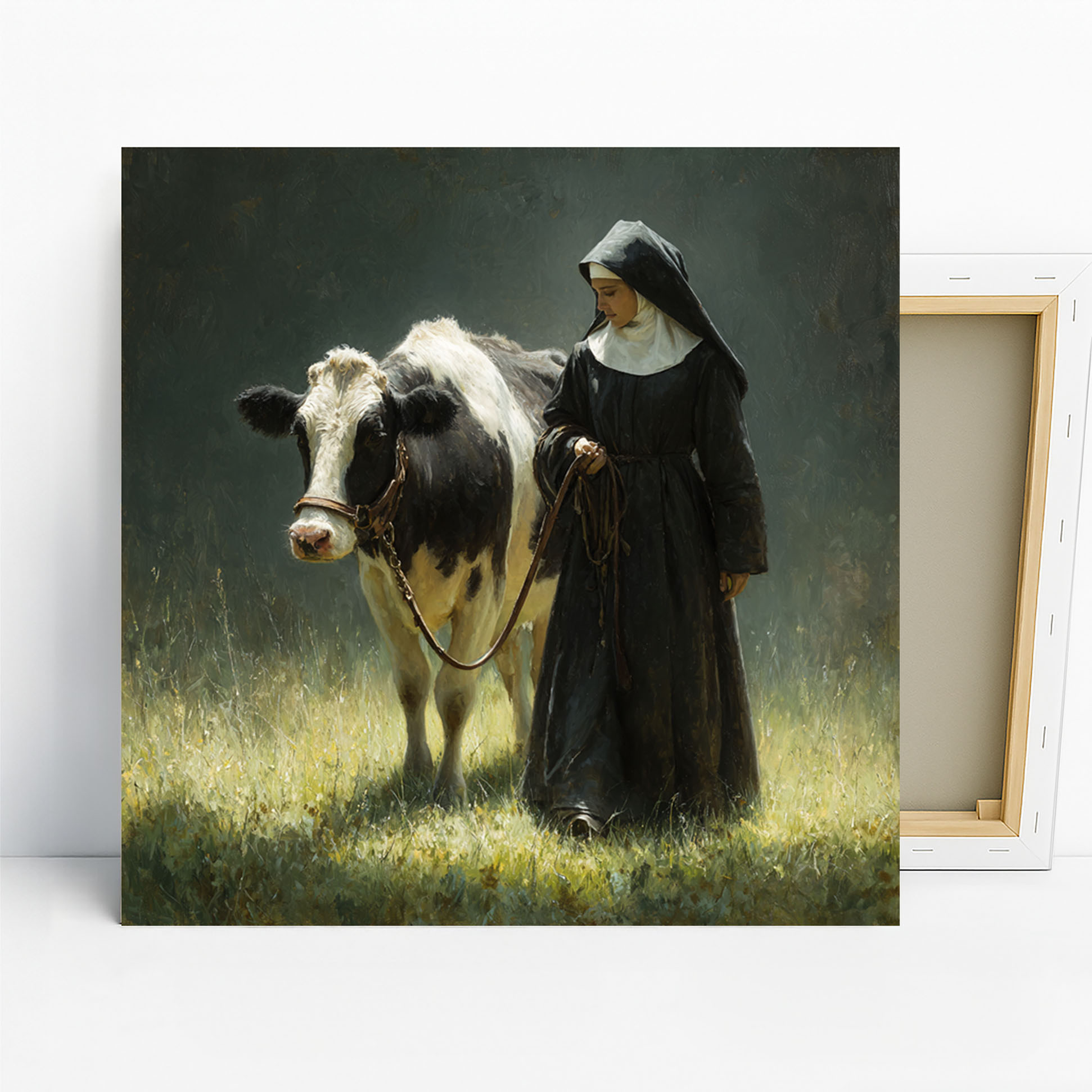 1.jpg Cow Nun Art