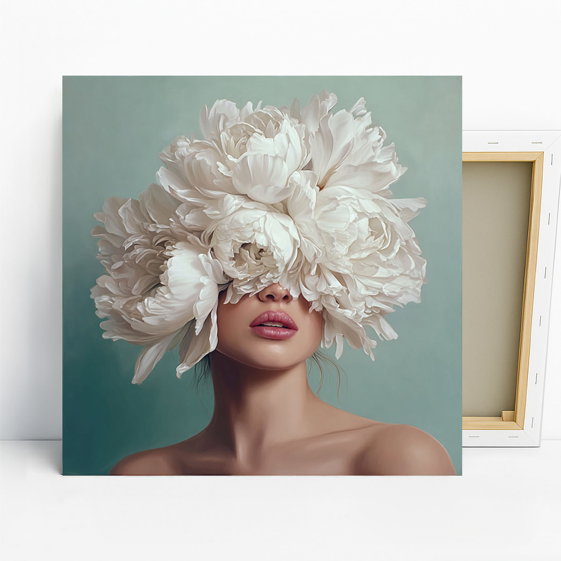 1.jpg Peony Bloom Portrait Art