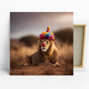 Lion Clown Art