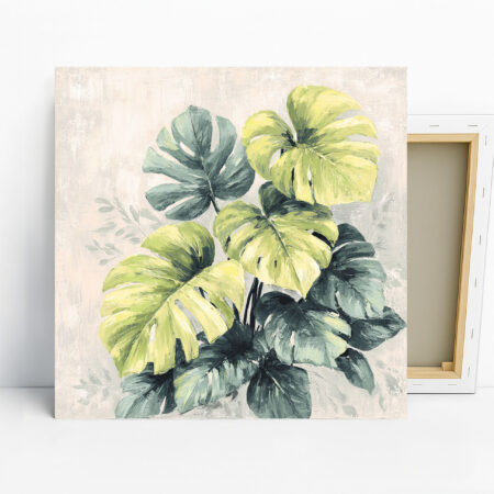 Monstera Leaves Art