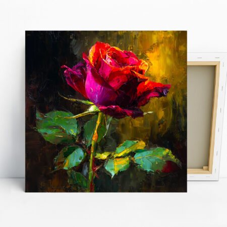 Rose Art, Canvas or Poster, Impressionism Moder...