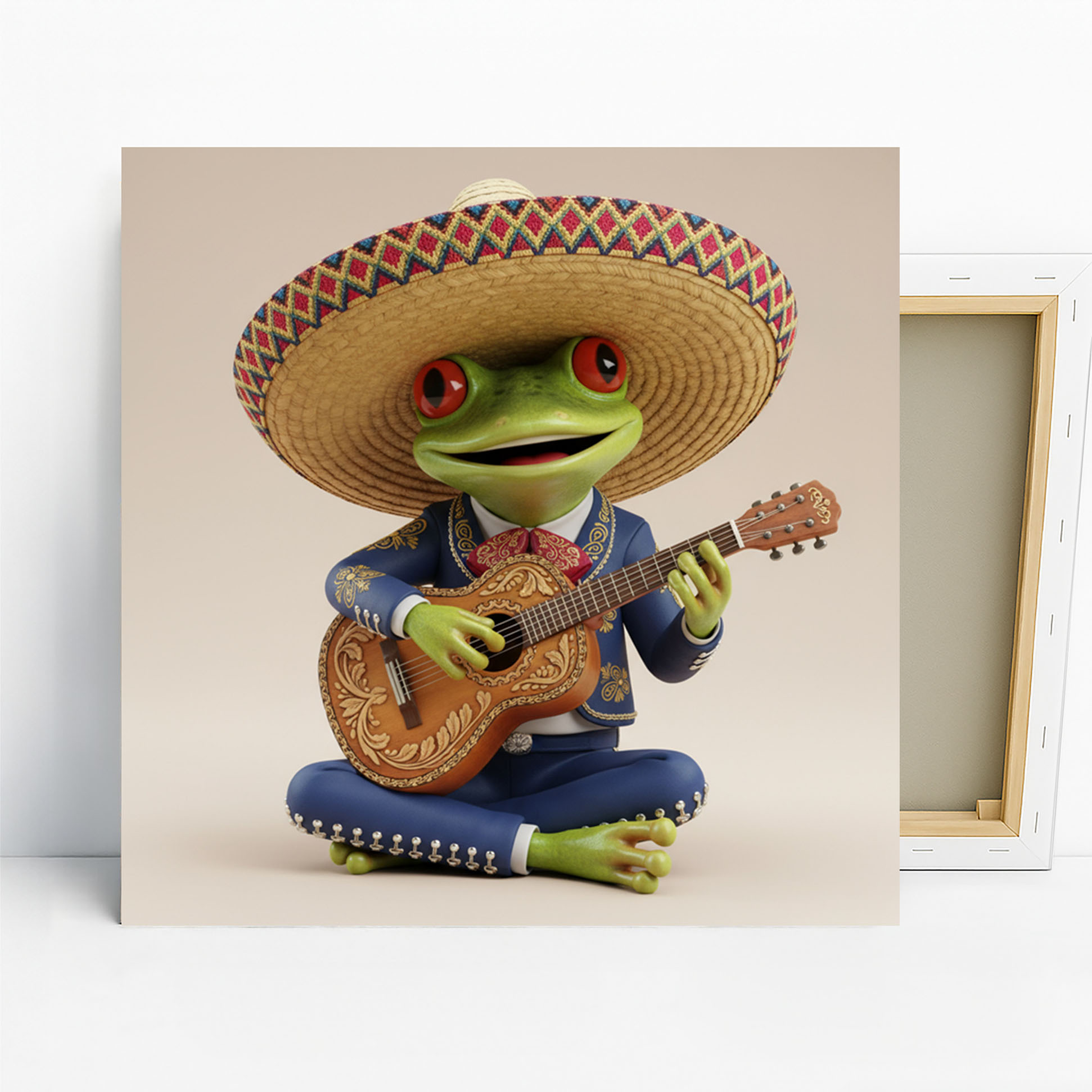 1.jpg Frog Serenade Art