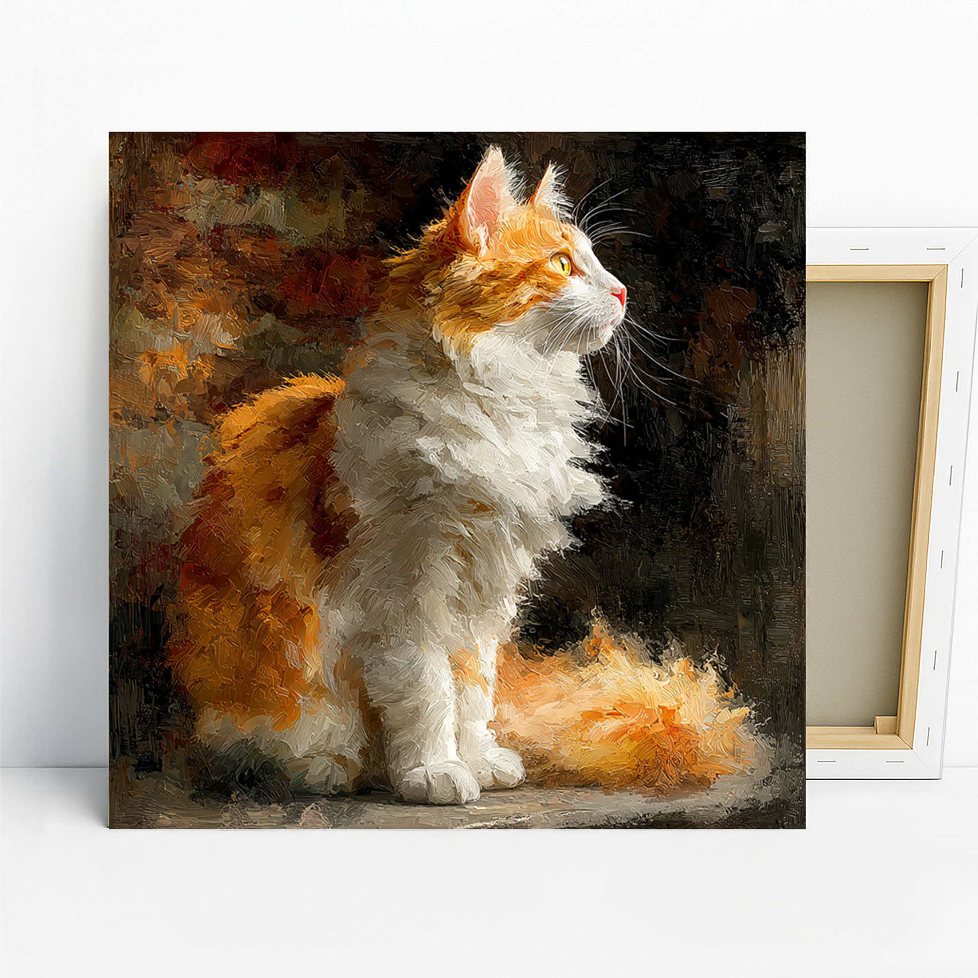 Orange Cat Art