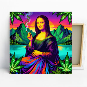 Mona Lisa Chill Vibes Art