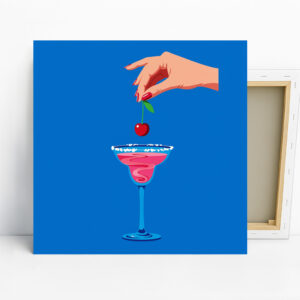 Cherry Cocktail Art