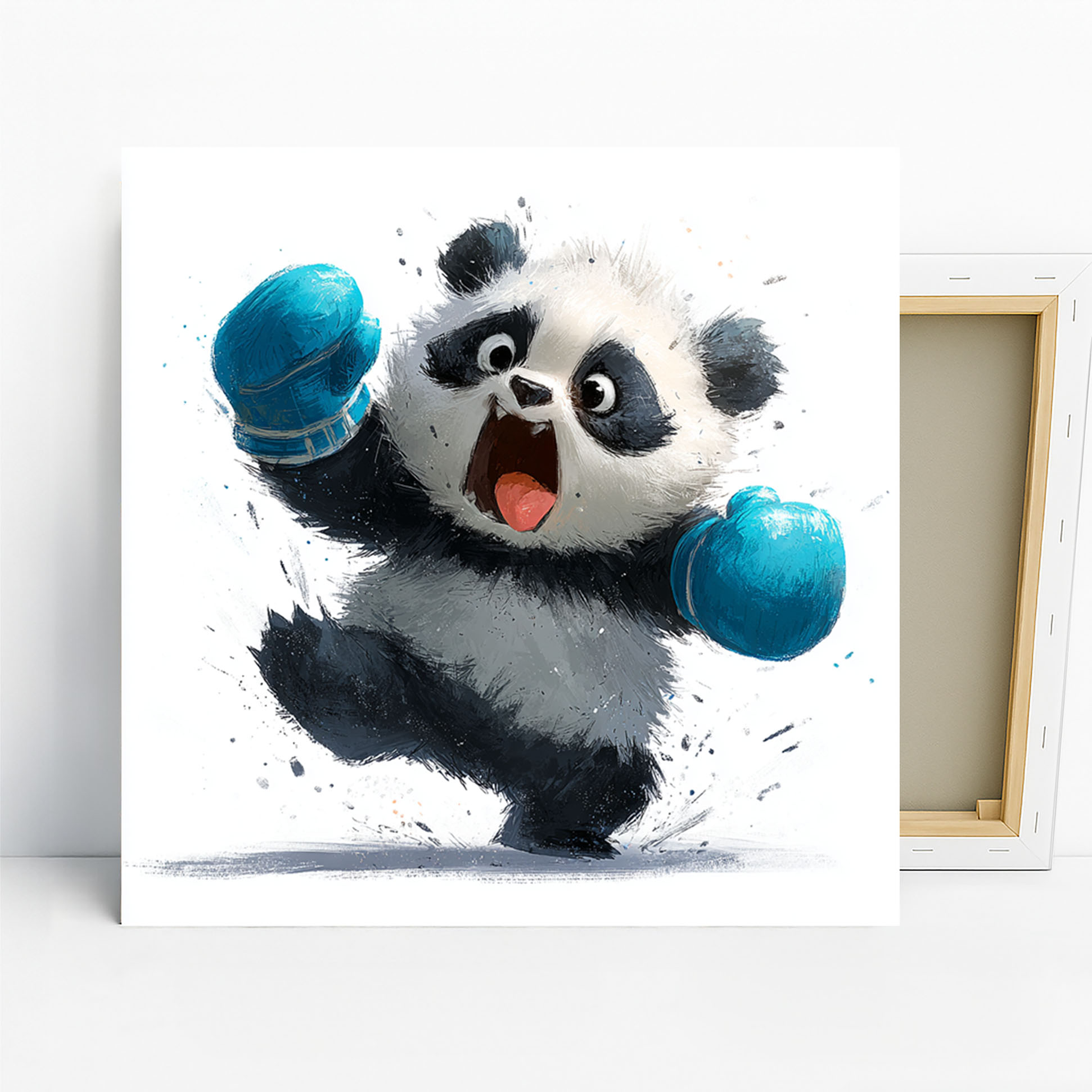 Boxing Panda Art