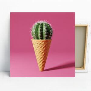 Cactus Cone Pop Art