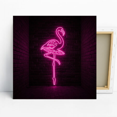 Flamingo Ballet Art, Canvas or Poster, Pop Art ...