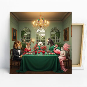 Animal Gala Dinner Art