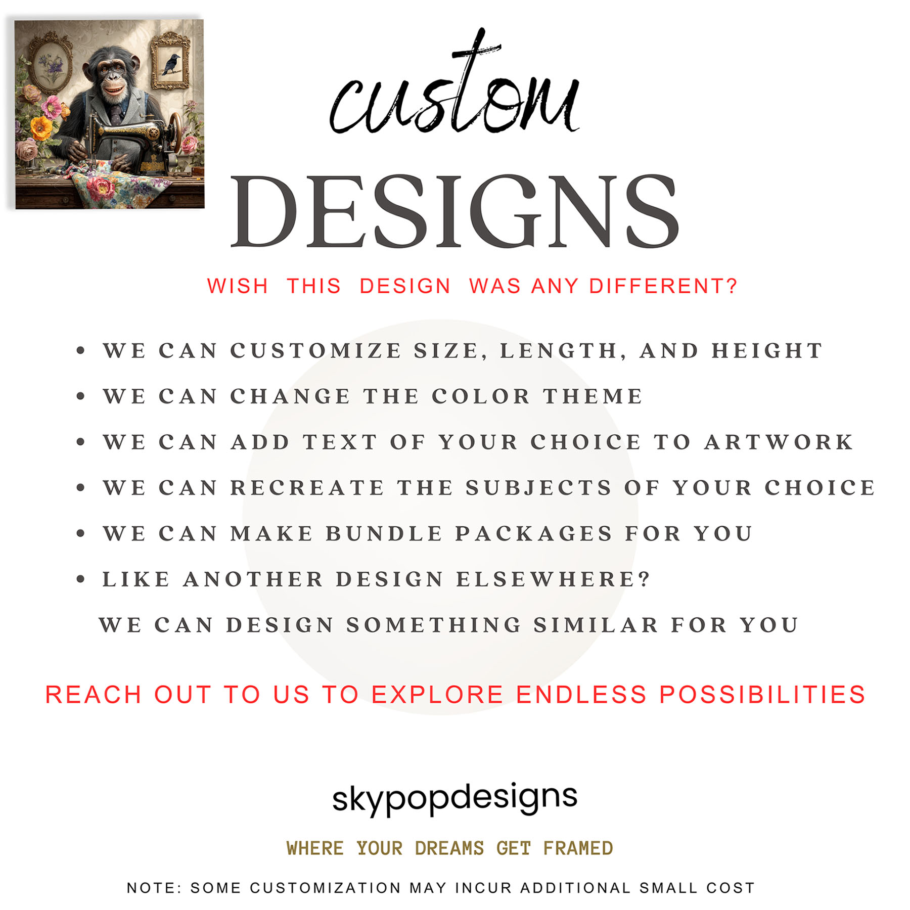 10.jpg Chimpanzee Tailor Art