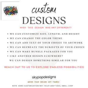 Arabic Calligraphy Explosion Art