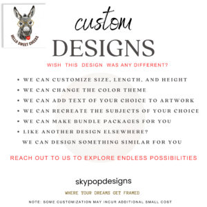 Donkey with Glasses Art