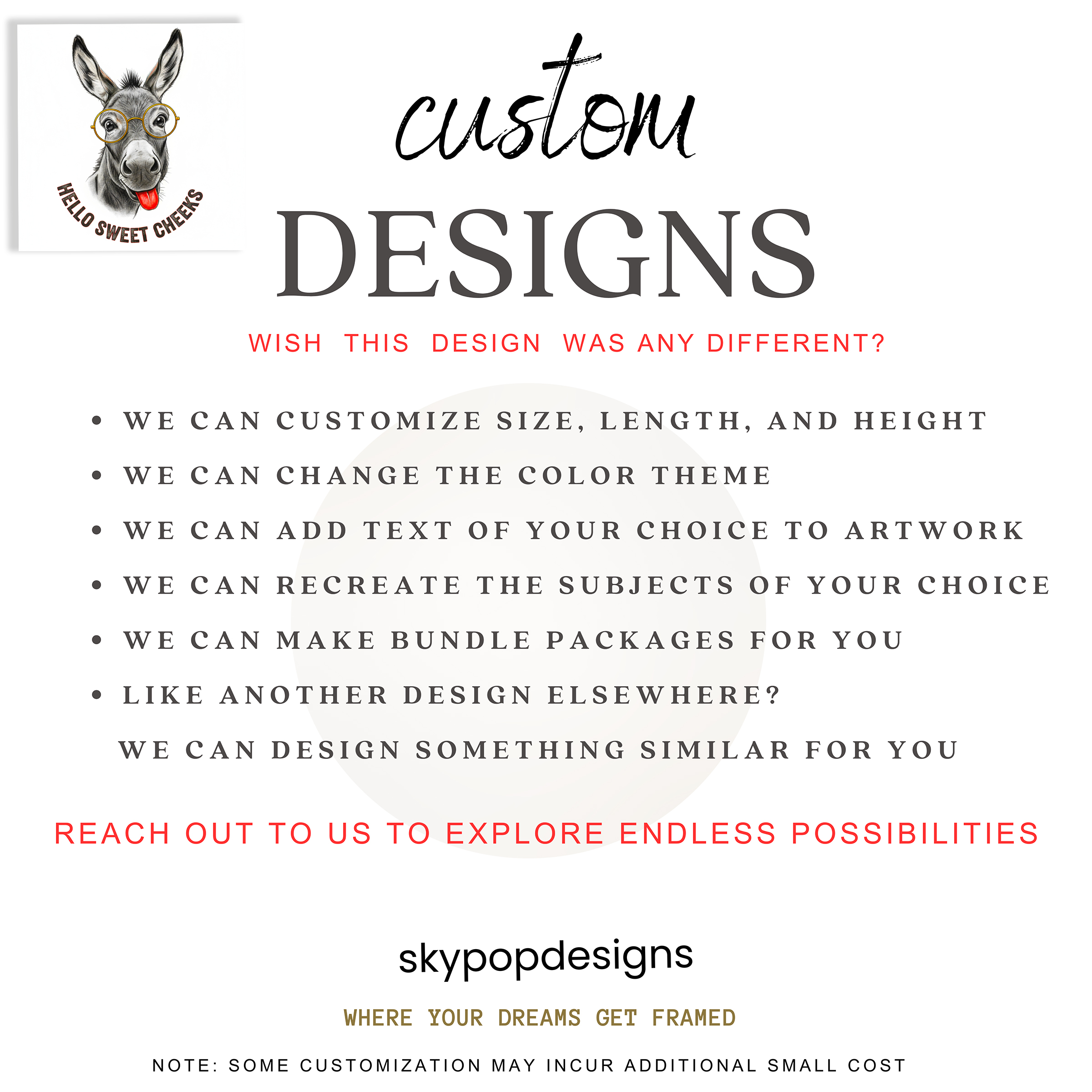 10.jpg Donkey with Glasses Art