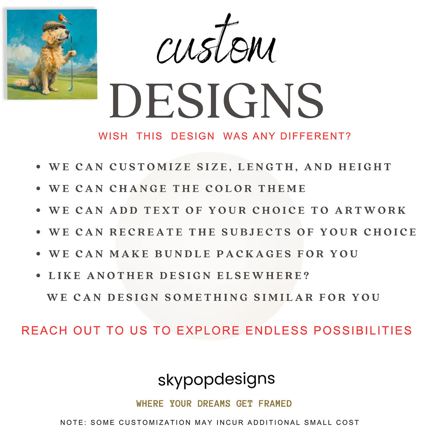 10.jpg Golden Retriever Robin Golf Art