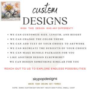 Sunflower Bicycle Art