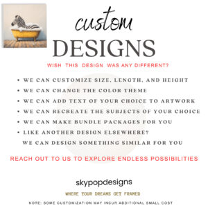 Zebra Bubble Bath Art