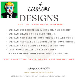 Donald Trump Joker Face Art