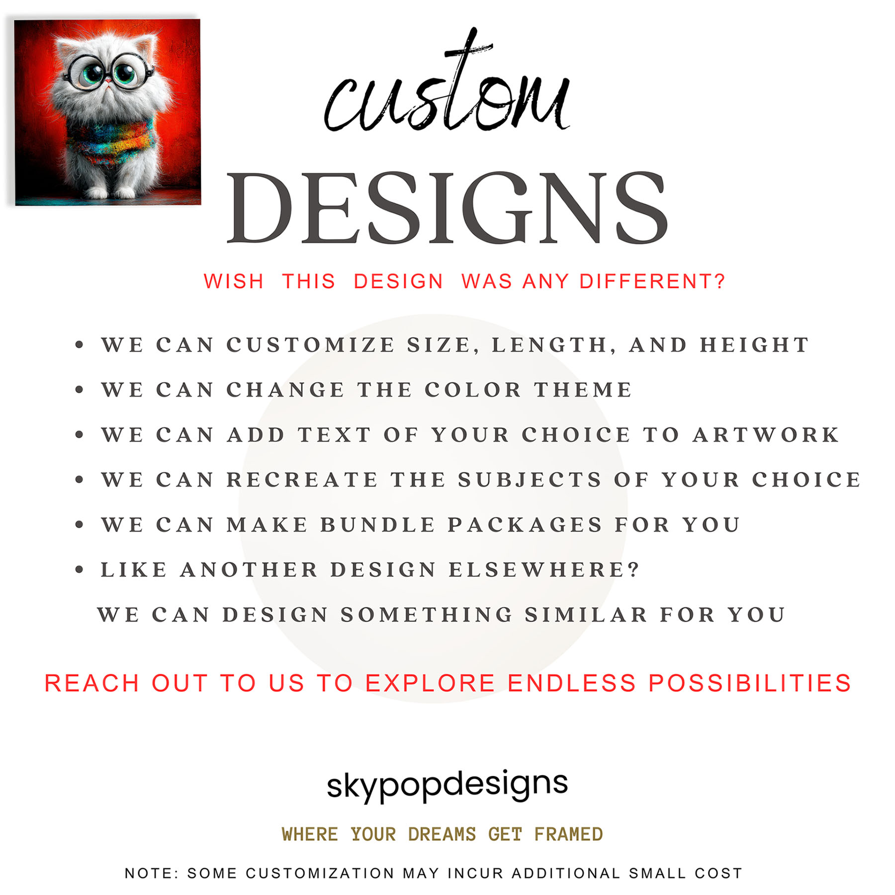 10.jpg Kitten With Glasses Art