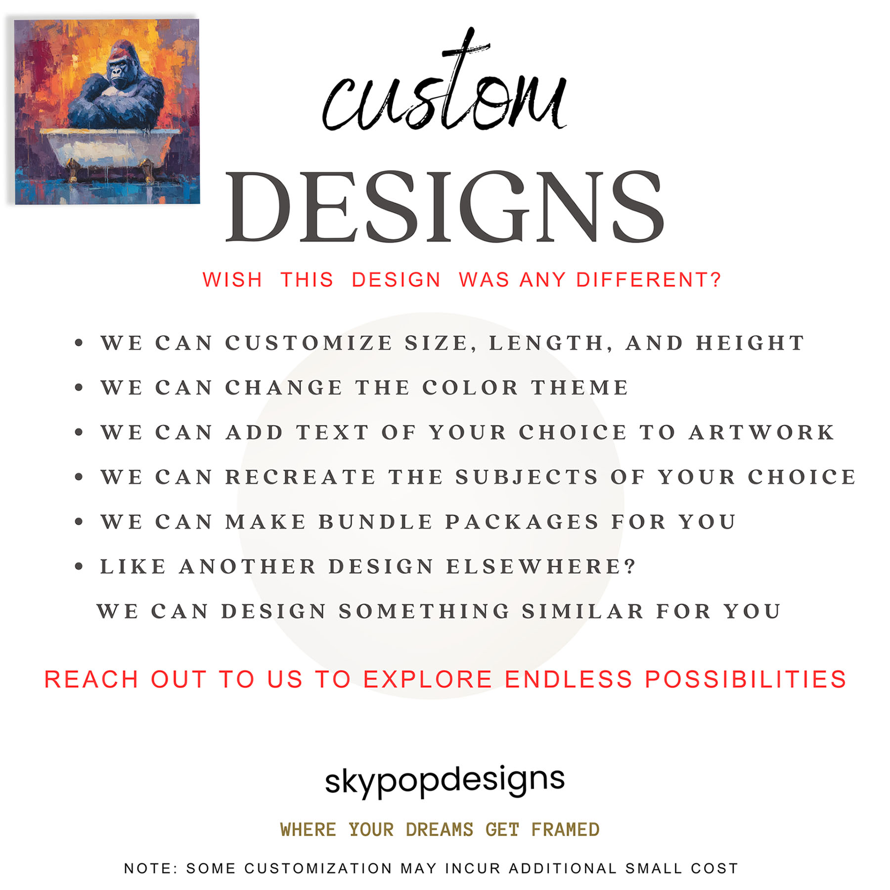 10.jpg Gorilla Bath Time Art