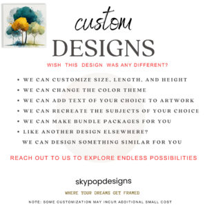 Golden Autumn Trees Art