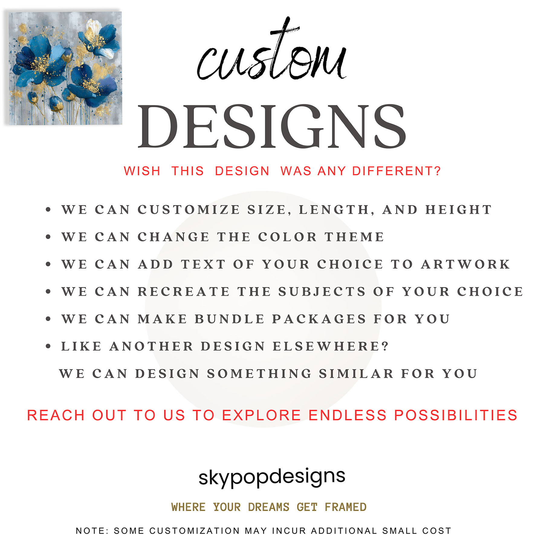 10.jpg Golden Blue Floral Burst Art