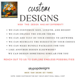 Vibrant Daisy Bouquet Art