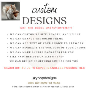 Squirrel with Acorn Art