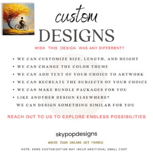 Autumn Bicycle Ride Art