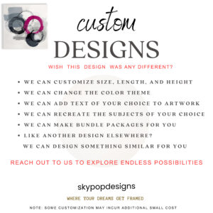 Abstract Circles Art