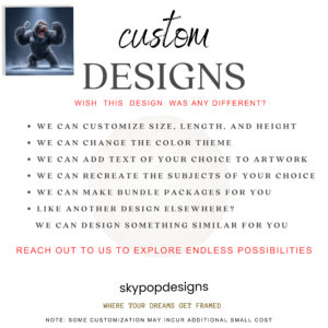 Gorilla Rock and Roll Art