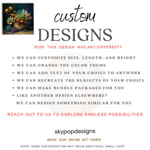 Succulent Garden Art