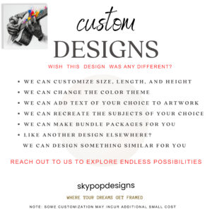 Guitar Riff Splatter Art