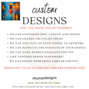 Woman with Umbrella Art