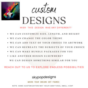 Guitar Explosion Art