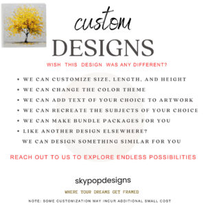 Golden Autumn Tree Art