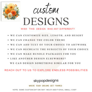 Autumn Bloom Bouquet Art