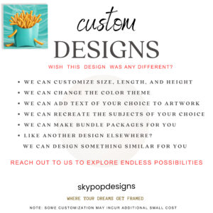 Golden Fries Perfection Art