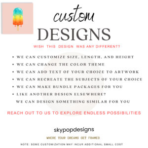 Melting Popsicle Art