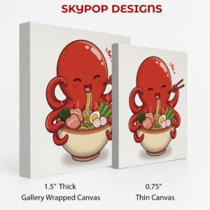 Octopus Ramen Art