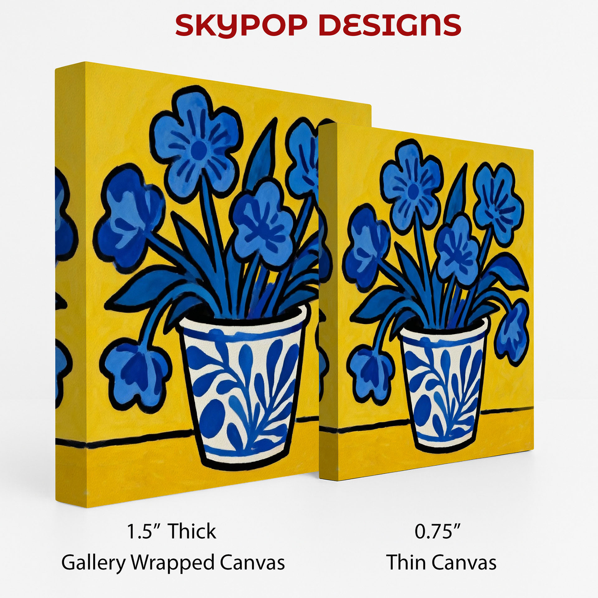 2.jpg Blue Flower Art