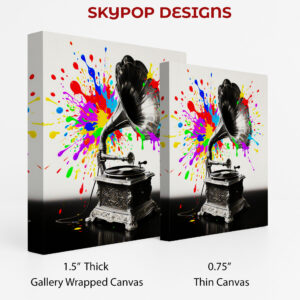 Vintage Gramophone Art