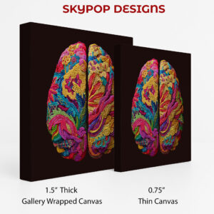 Psychedelic Brain Art