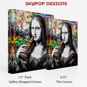 Mona Lisa Beer Break Art