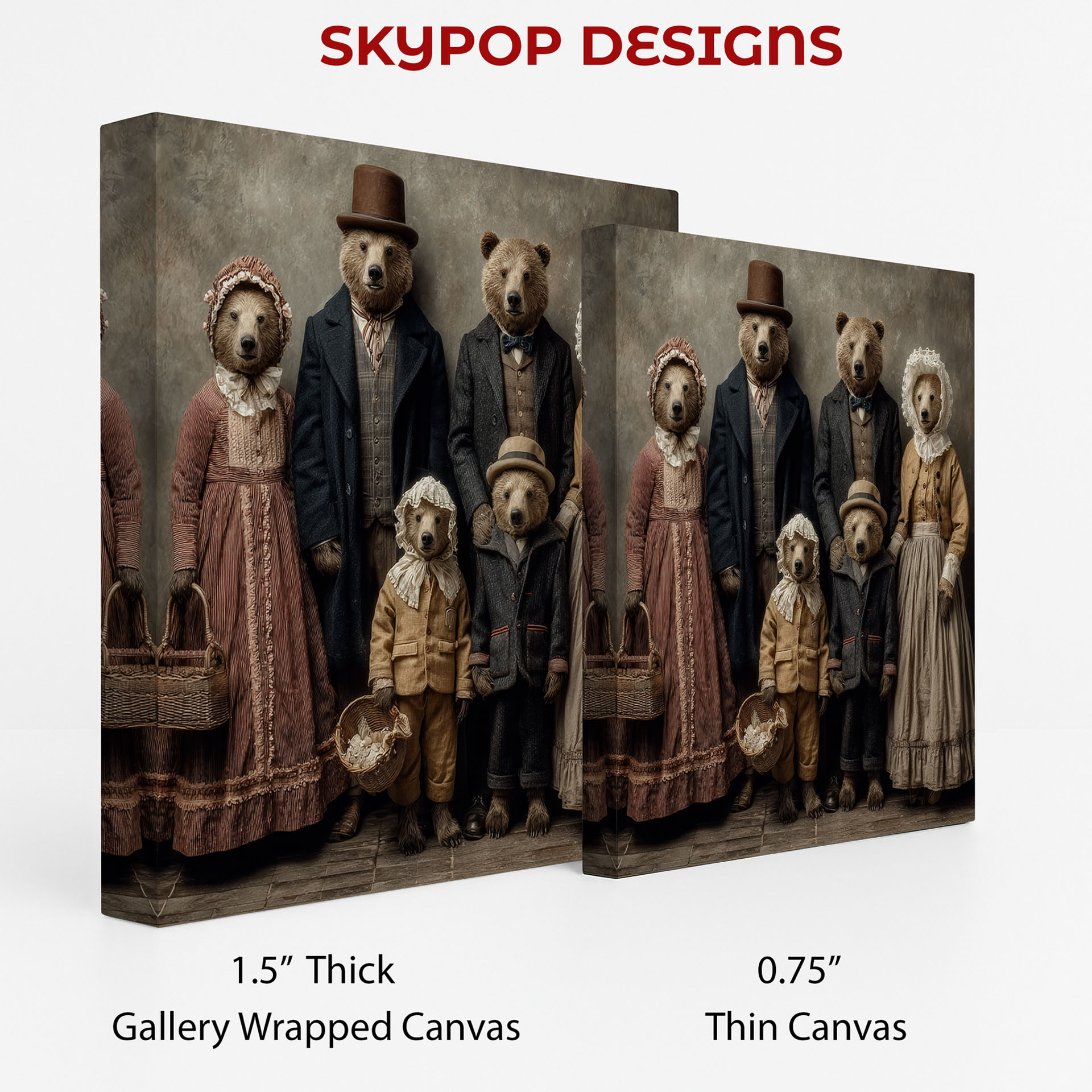 2.jpg Bear Family Portrait Art